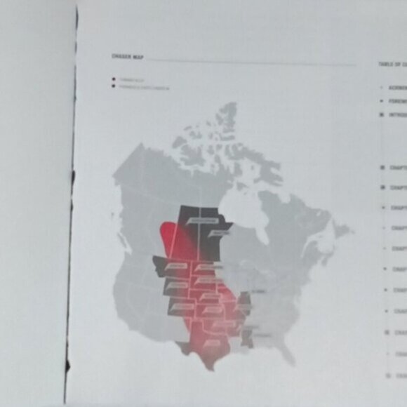 Blown Away Tornado Hunter Greg Johnson 2012 Hardcover Coffee Table Picture Book - Picture 3 of 7